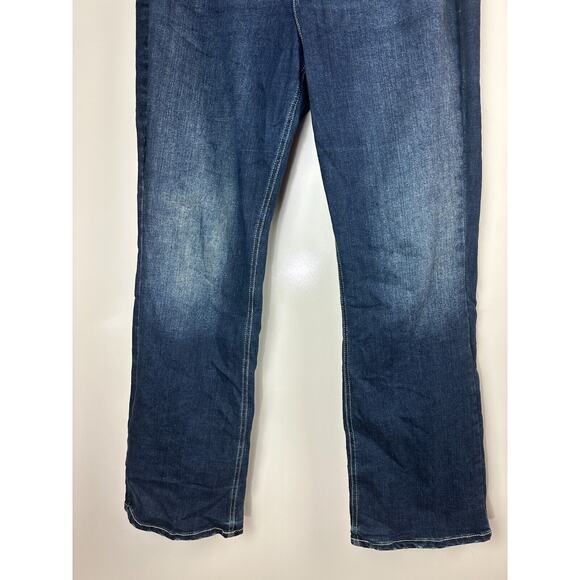 Silver Jeans Suki Bootcut Denim Jeans Dark Wash Stretch Women's Plus Size 18 33L - Picture 4 of 11